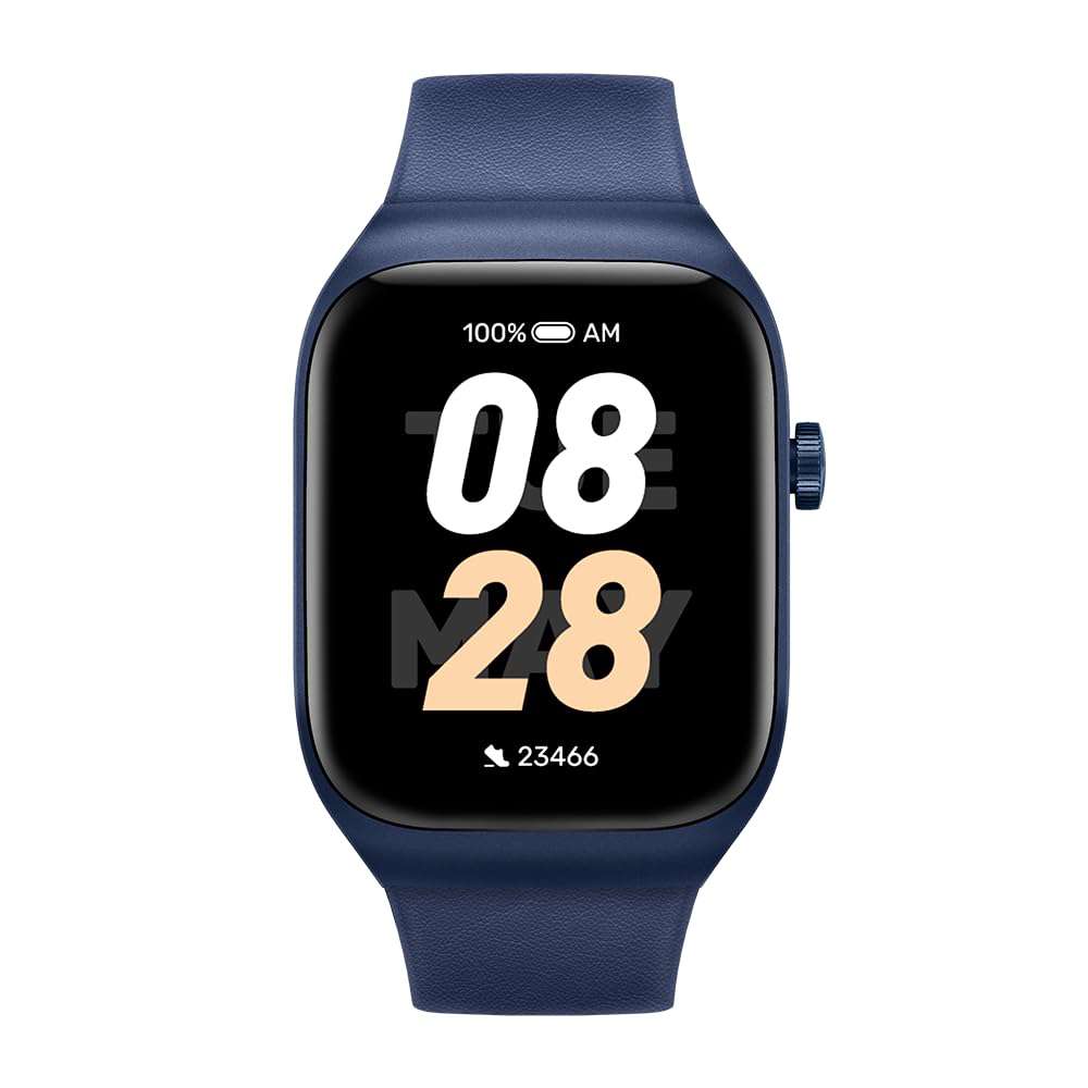Mibro T2 Calling 1.75" AMOLED Smart Watch with 2ATM  Water Resistance - Deep Blue