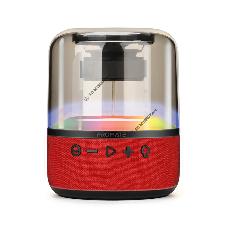 Promate Glitz-L HD LumiSound 360° Surround Sound Speaker