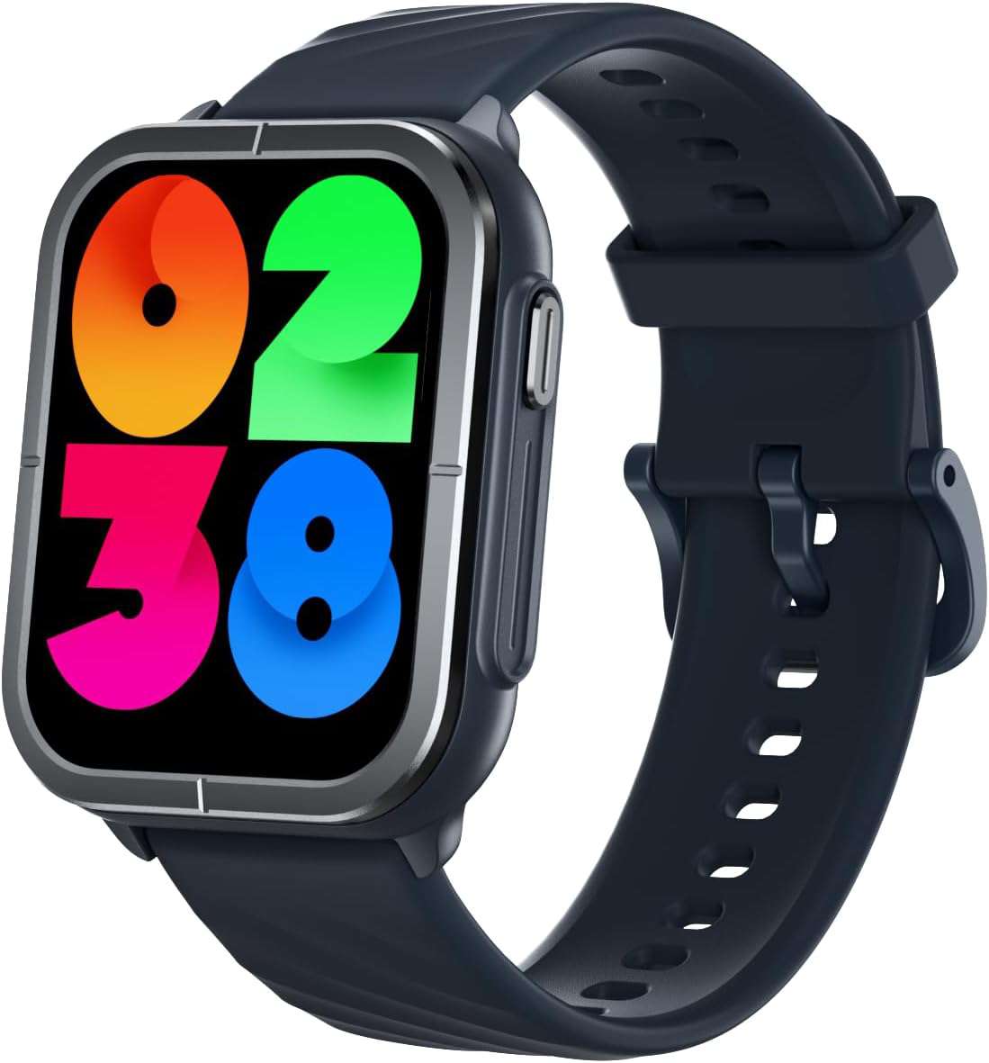 Mibro C3 Calling Smart Watch 2ATM with Dual Straps - Navy Blue