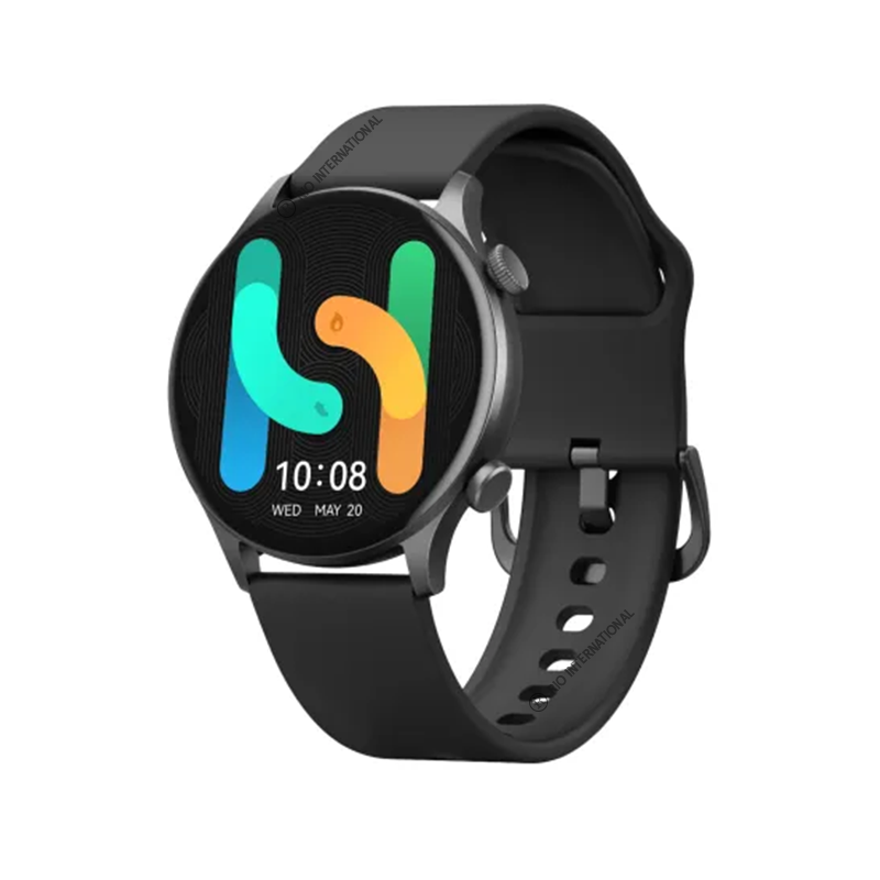 Haylou SOLAR Plus Amoled Calling Smart Watch (LS16)- Black