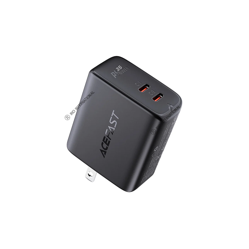 ACEFAST A51 PD 35W GAN + PD(USB-C+USB-C) Dual Port Charger