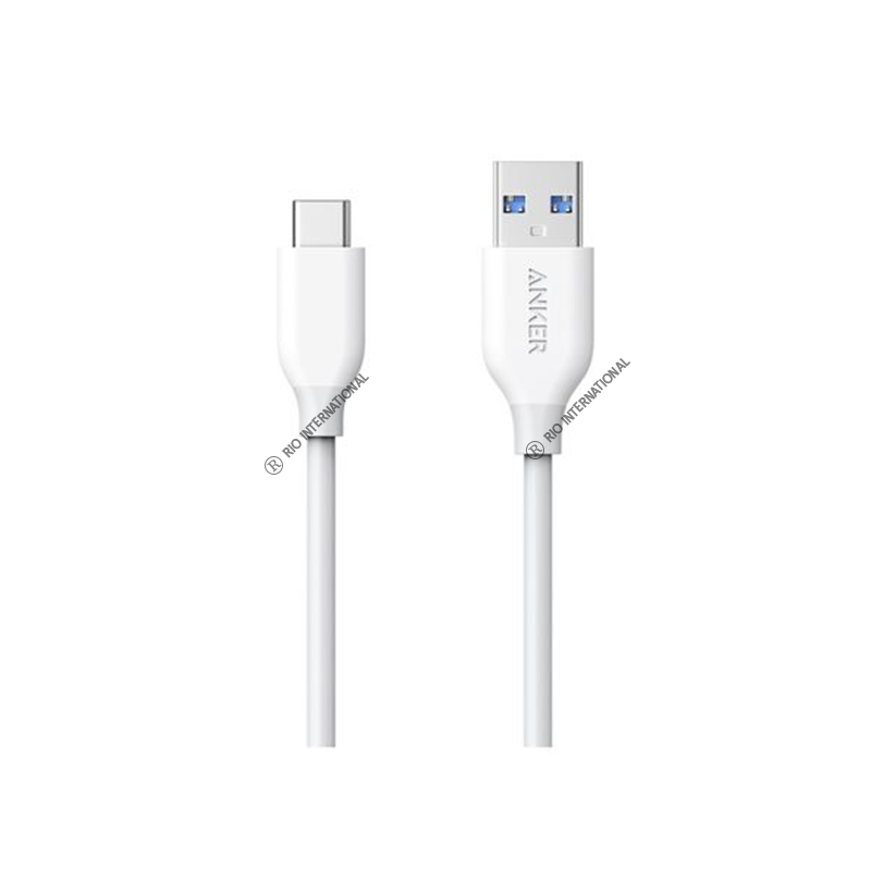 Anker Powerline USB-C to USB 3.0 3ft- White