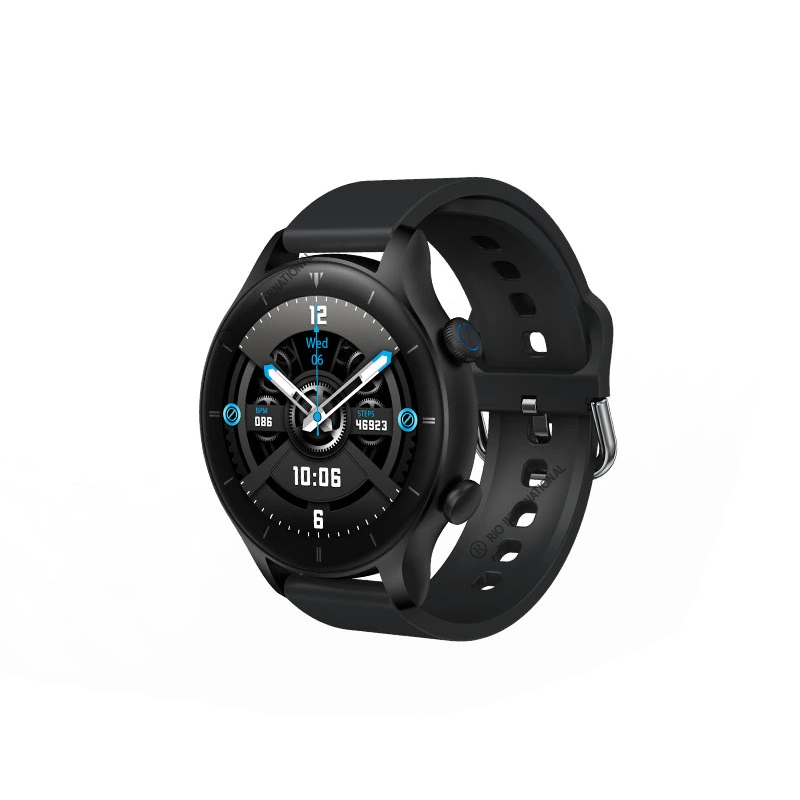 G-Tide R1 Calling Smart watch with SpO2 - Black