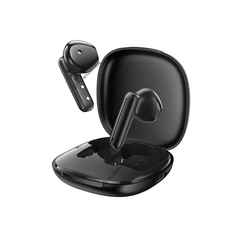 FONENG BL135 Half-In-Ear Ultra Thin TWS Earbuds- Black