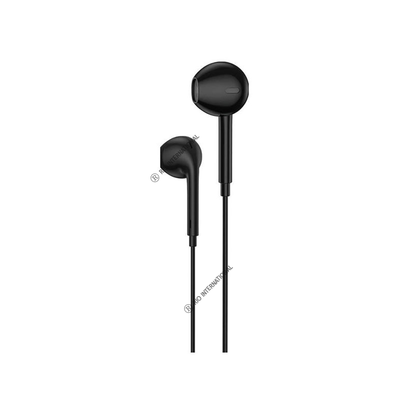 FONENG T15 Half-In-Ear 3.5mm Heavy Bass Earphone- White