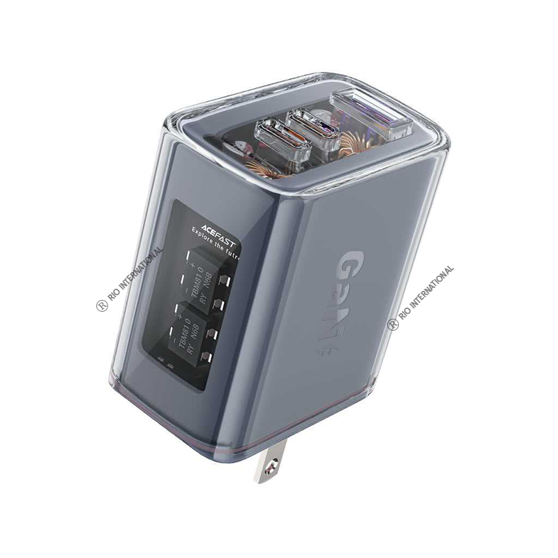 Acefast A47 Sparkling series PD65W GaN (2xUSB-C + USB-A) US
